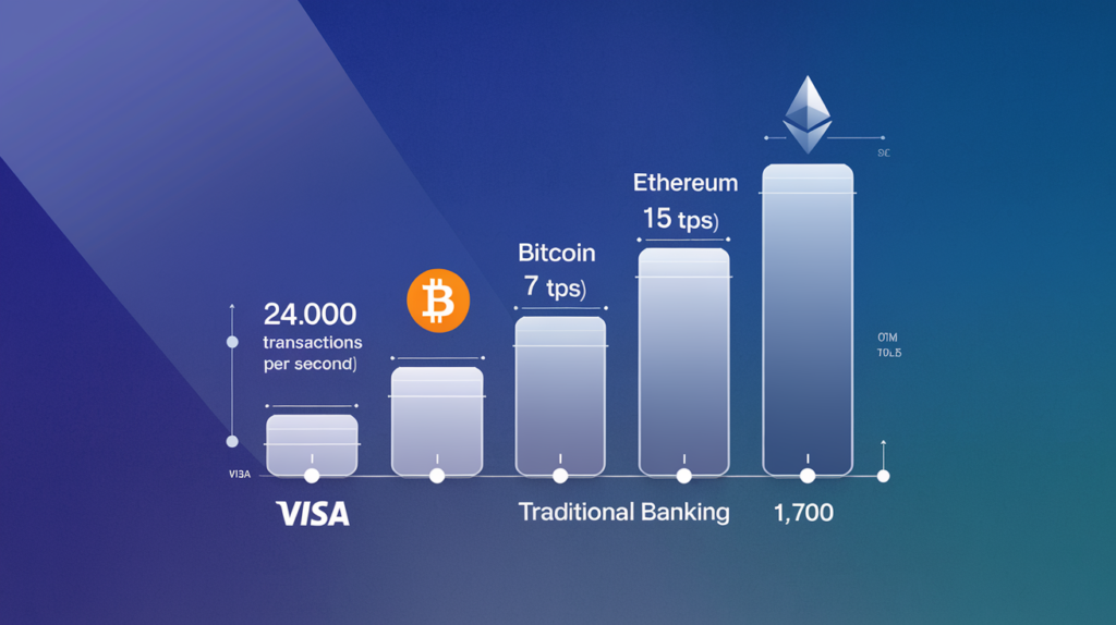 Transaction speeds per second