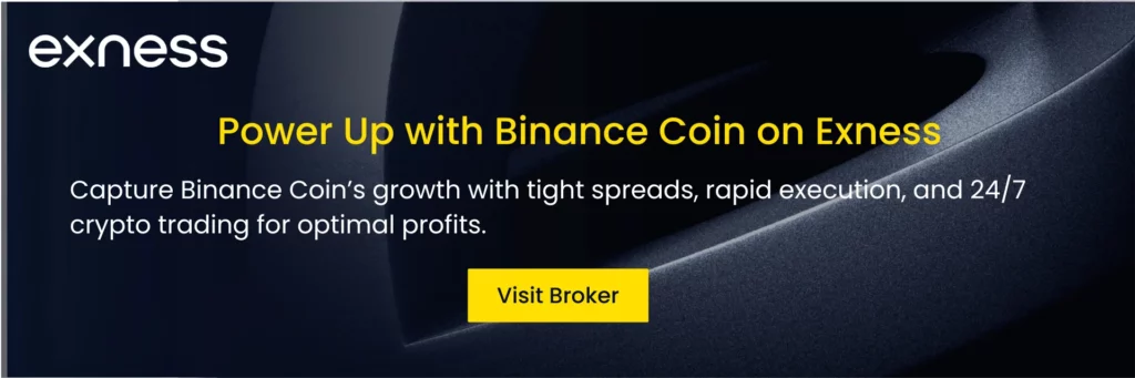 Binance Coin (BNB) through Exness
