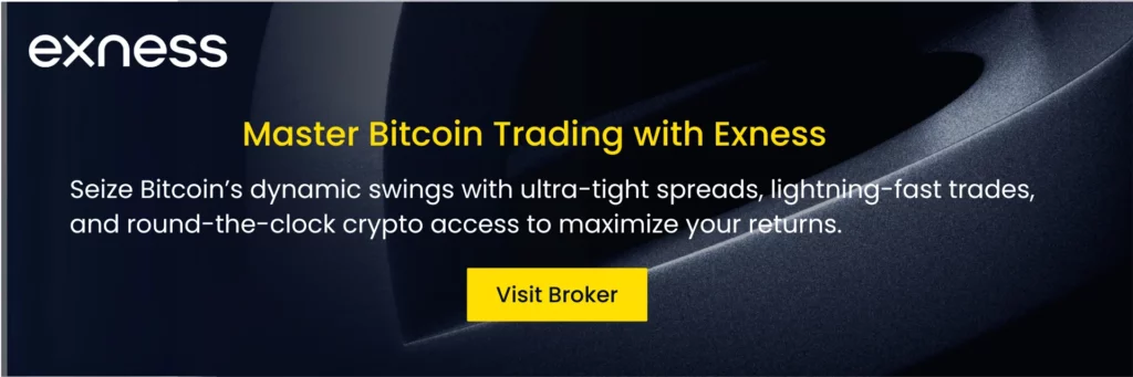 EXness Bitcoin trade