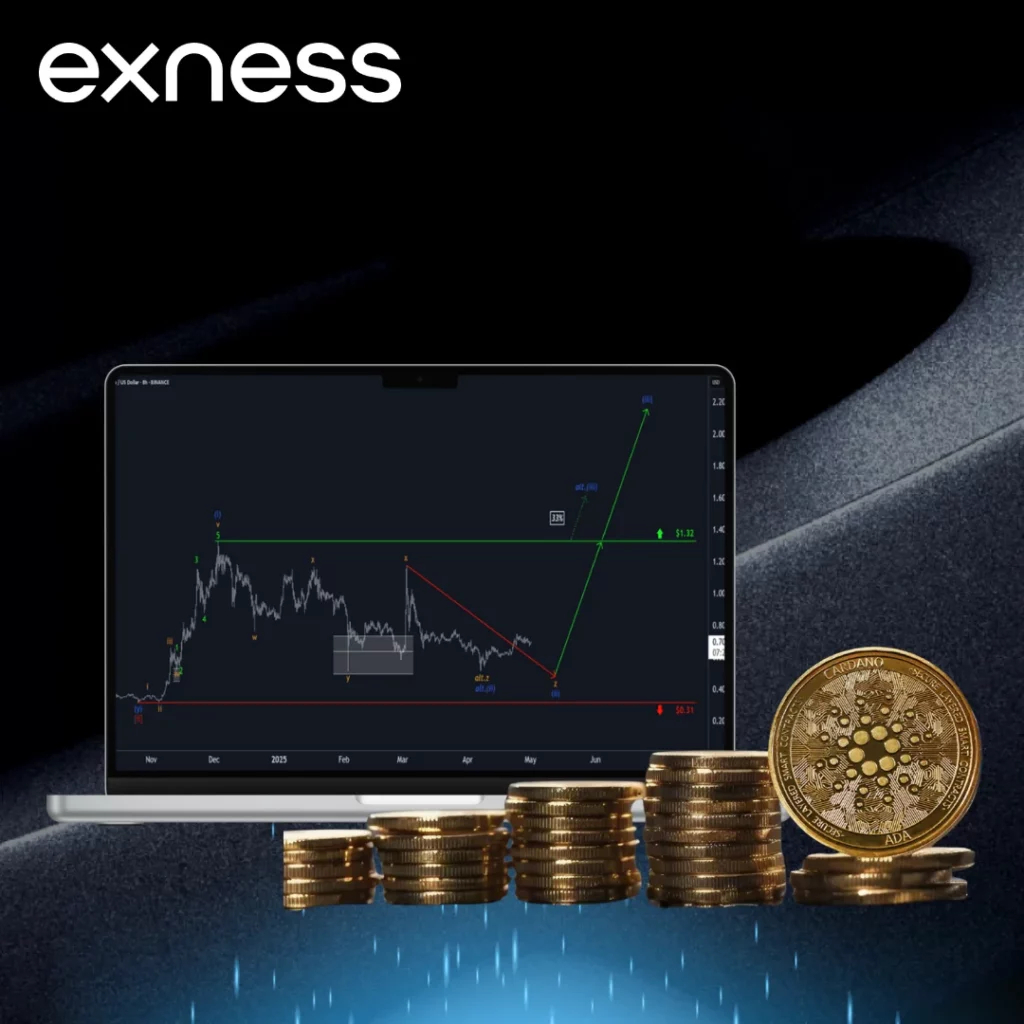 ADA trading on Exness is available 24/7